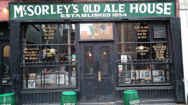 Taberna McSorley’s Old Ale House