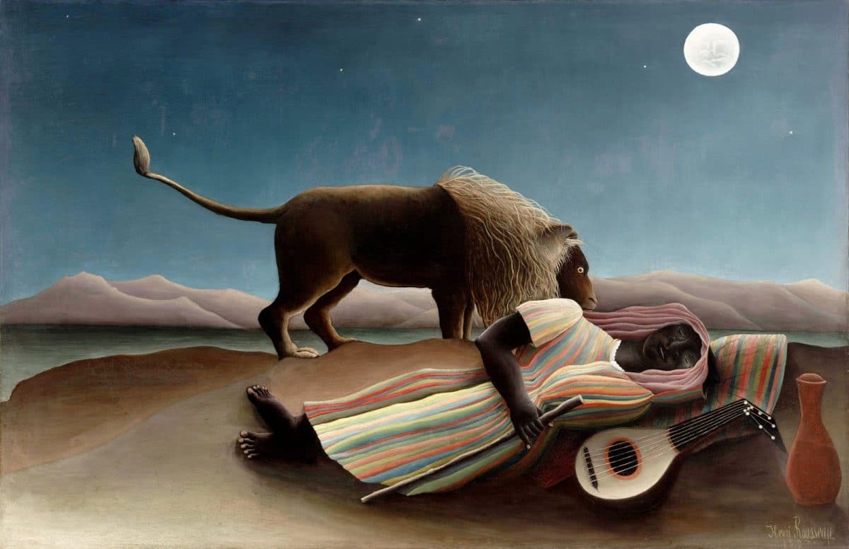 La gitana dormida - Henri Rousseau